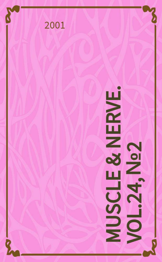 Muscle & nerve. Vol.24, №2