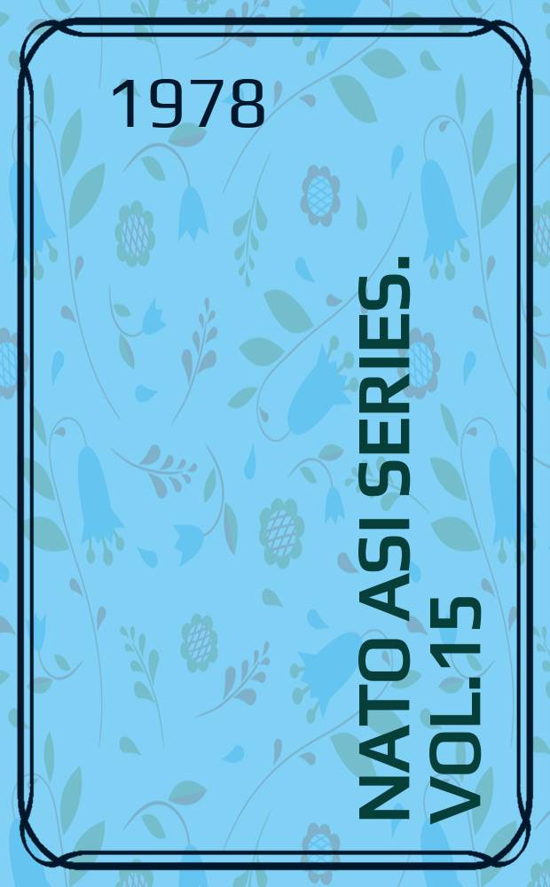 NATO ASI series. Vol.15 : The lipoprotein molecule