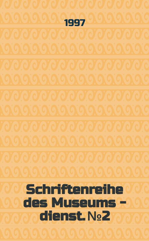 Schriftenreihe des Museums - dienst. №2 : "Zwischen Malkurs und interaktiven Computerprogramm", internationales Colloquium zur Vermittlungsarbeit an Kunstmuseen (1996; Köln)