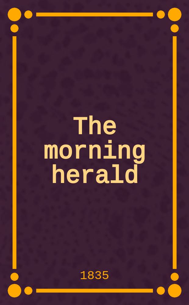 The morning herald