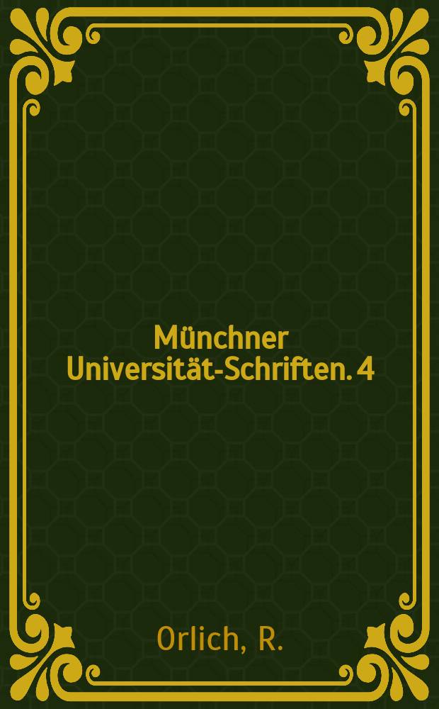 Münchner Universitäts- Schriften. 4 : Die Parodiemessen von Orlando di Lasso