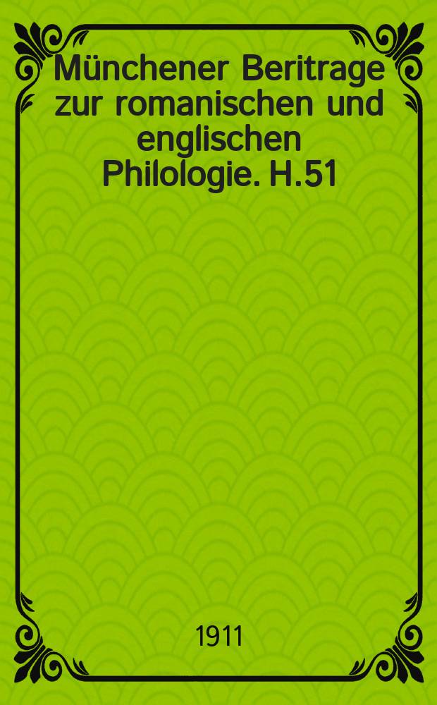 Münchener Beritrage zur romanischen und englischen Philologie. H.51 : Swinburne's Verhältnis zu Frankreich und Italien