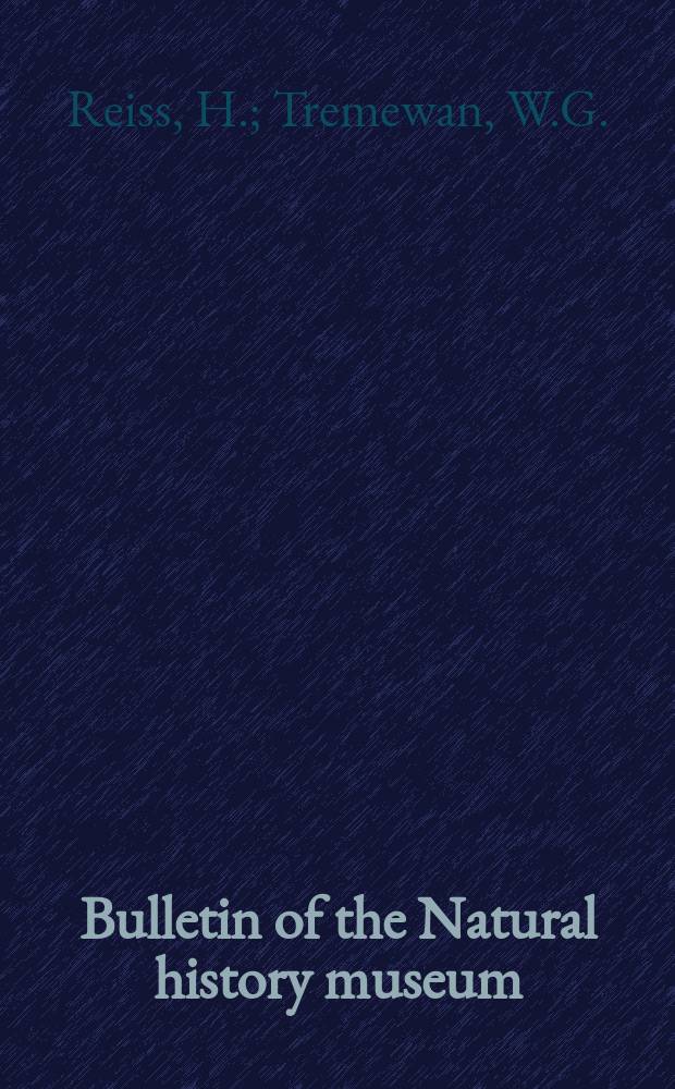 Bulletin of the Natural history museum : Formerly Bulletin of the British museum (Natural history). Vol.9 №10 : On the synonymy of some Zygaena species, with descriptions of a new species and subspecies from Morocco, Lep., Zygaenidae