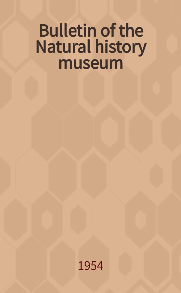 Bulletin of the Natural history museum : Formerly Bulletin of the British museum (Natural history). Vol.3 №10 : A review of the Aedes scutellaris subgroup with a study of variation in Aedes pseudoscutellaris (Theobald) (Diptera: Culicidae)