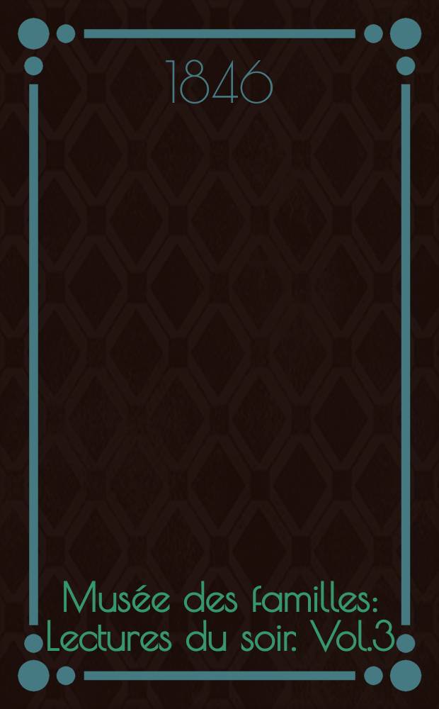 Mus&eacute;e des familles : Lectures du soir. Vol.3(13), №24