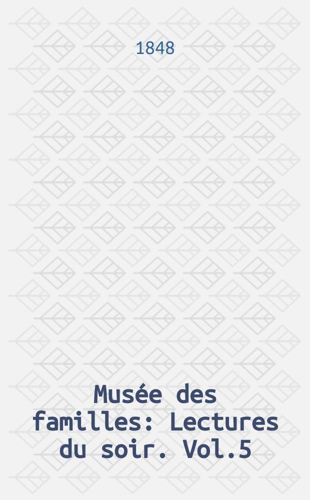 Musée des familles : Lectures du soir. Vol.5(15), №20