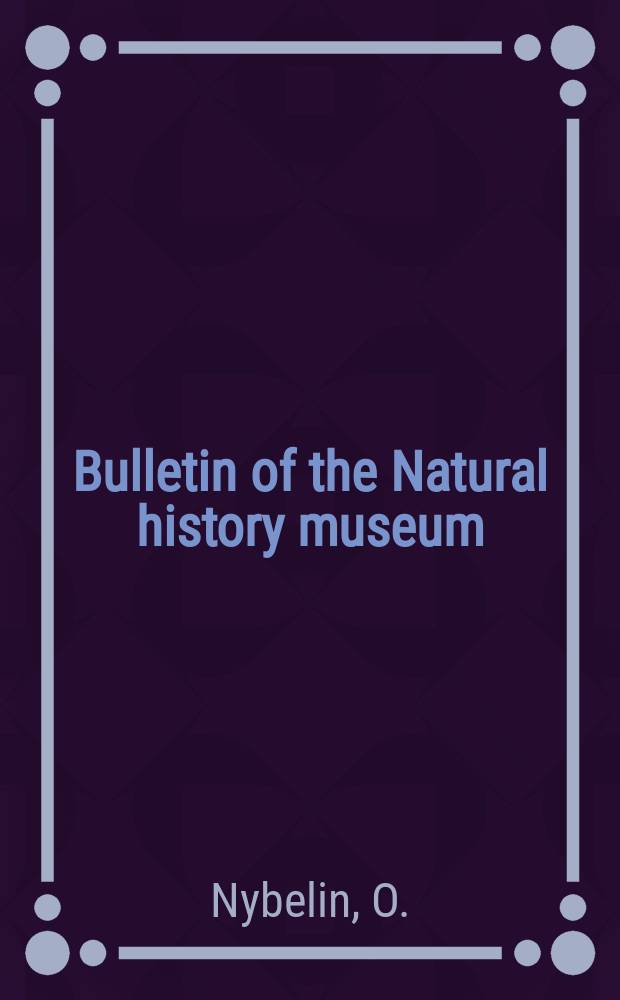 Bulletin of the Natural history museum : Formerly Bulletin of the British museum (Natural history). Vol.11 №8 : On certain Triassic and Liassic representatives of the family Pholidoprophoridae S. Str.