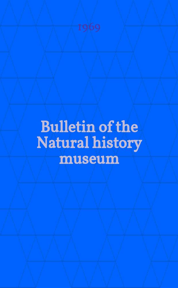 Bulletin of the Natural history museum : Formerly Bulletin of the British museum (Natural history). Vol.4, №5 : The Jamaican species of Columnea and Alloplectus (Gesneriaceae)
