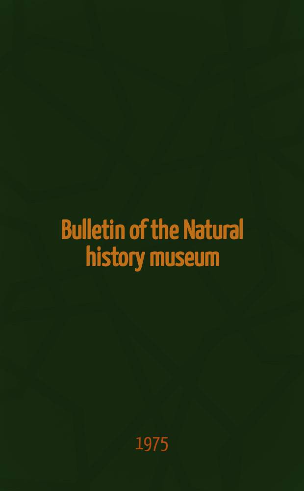 Bulletin of the Natural history museum : Formerly Bulletin of the British museum (Natural history). Vol.5, №2 : New Himalay and Tibeban species ...