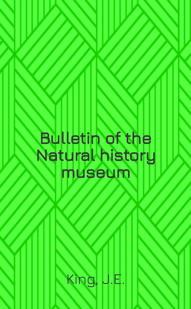Bulletin of the Natural history museum : Formerly Bulletin of the British museum (Natural history). Vol.2, №10 : The Otariid seals of the Pacific coast of America