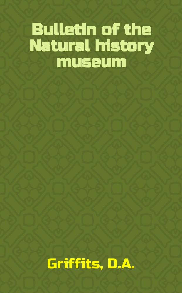 Bulletin of the Natural history museum : Formerly Bulletin of the British museum (Natural history). Vol.11, №6 : A revision of the genus Acarus L., 1785 (Acaridae, Acarina)