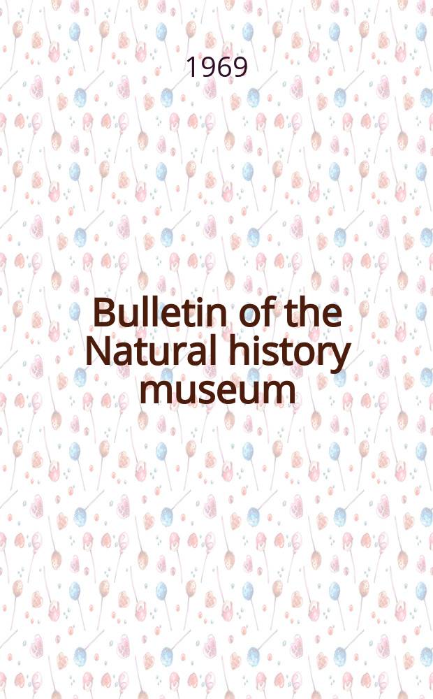 Bulletin of the Natural history museum : Formerly Bulletin of the British museum (Natural history). Vol.18, №5 : Frontal calcification and its function in some cretaceous and recent cribrimorph and other cheilostome Bryozoa