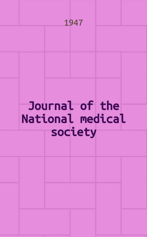 Journal of the National medical society