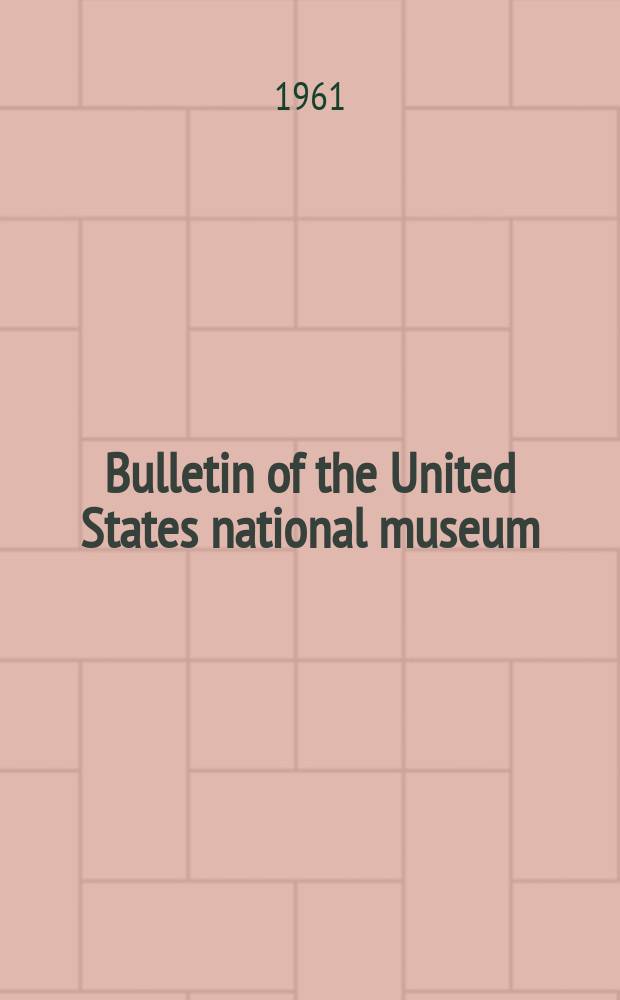 Bulletin of the United States national museum : Drawings and pharmacy in al - Zahrawi's 10th - century surgical treatise