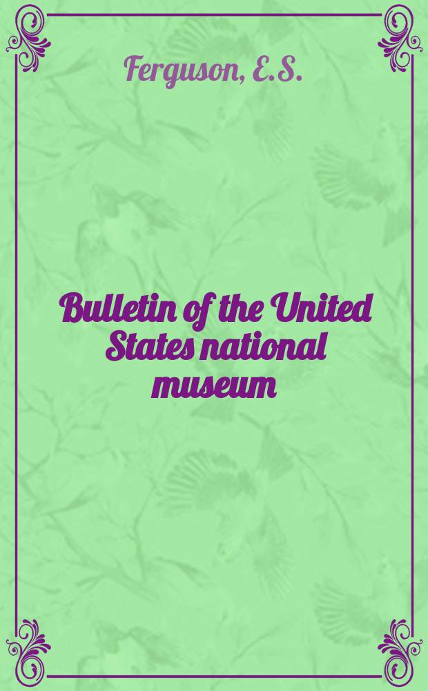 Bulletin of the United States national museum : Kinematics of mechanisms from the time of Watt