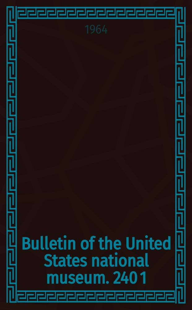 Bulletin of the United States national museum. 240[1] : The 1893 Duryea automobile in the Museum of history and technology