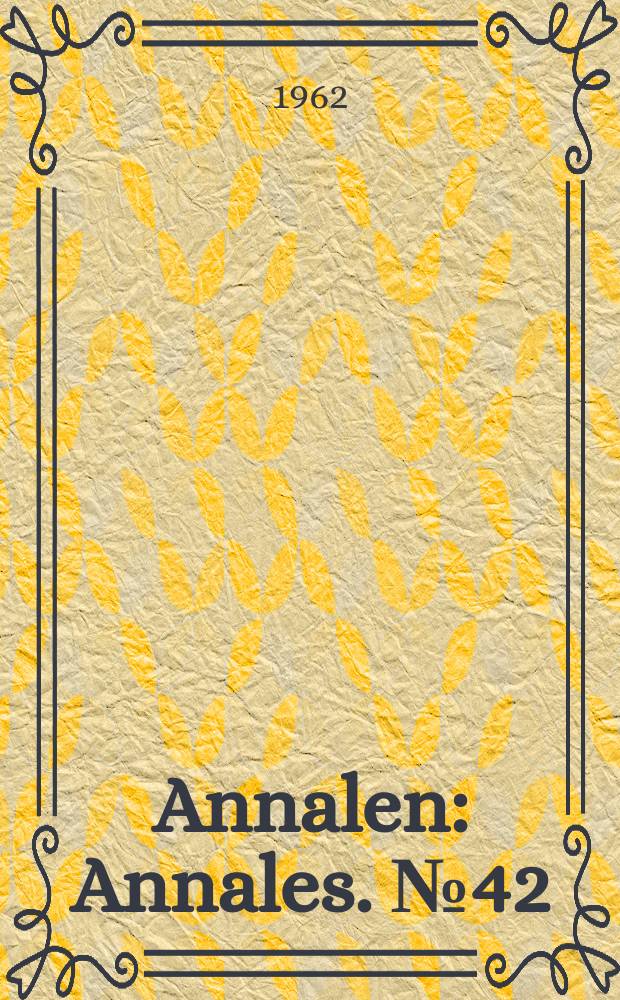 Annalen : Annales. №42 : Africana linguistica