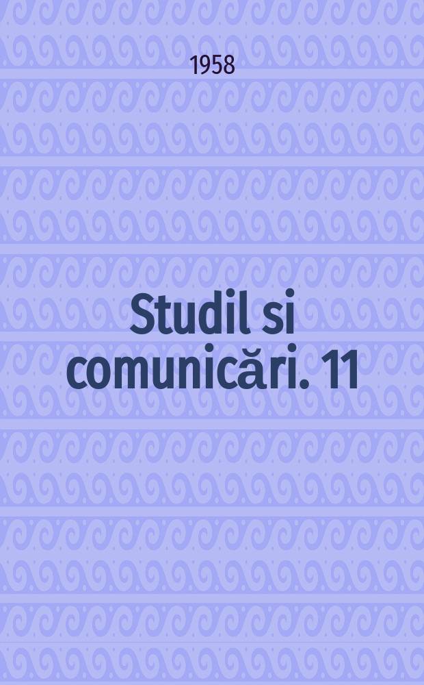 Studil si comunicări. 11 : Consideraţii istorice asupra cercetărilor mineralogice Transilvănene in sec XVIII şi XIX pe baza colecţiei de minerale a lui Brukenthal