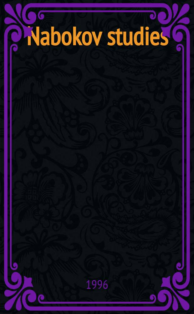 Nabokov studies