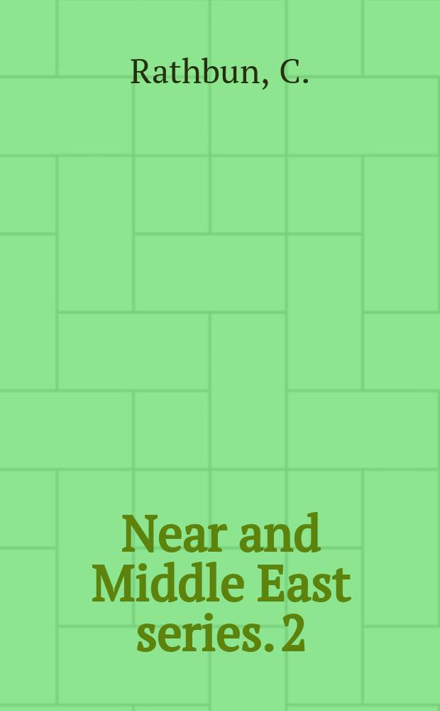 Near and Middle East series. 2 : The village in the Turkish novel...