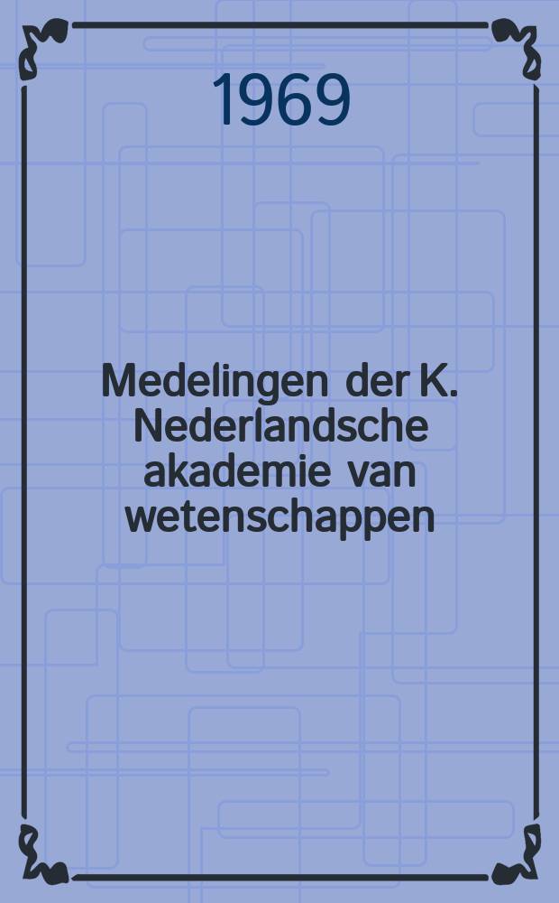 Medelingen der K. Nederlandsche akademie van wetenschappen : Afd. letterkunde. Bekentenis en foltering in het Frankiseh recht