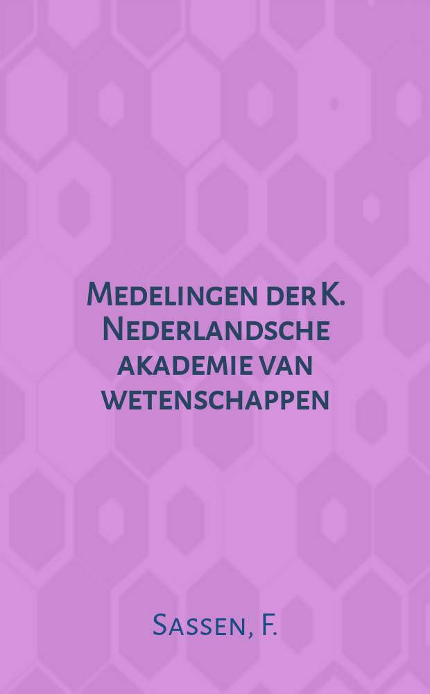 Medelingen der K. Nederlandsche akademie van wetenschappen : Afd. letterkunde. Studenten van de Illustre School te's - Hertogen bosch 1636-1810