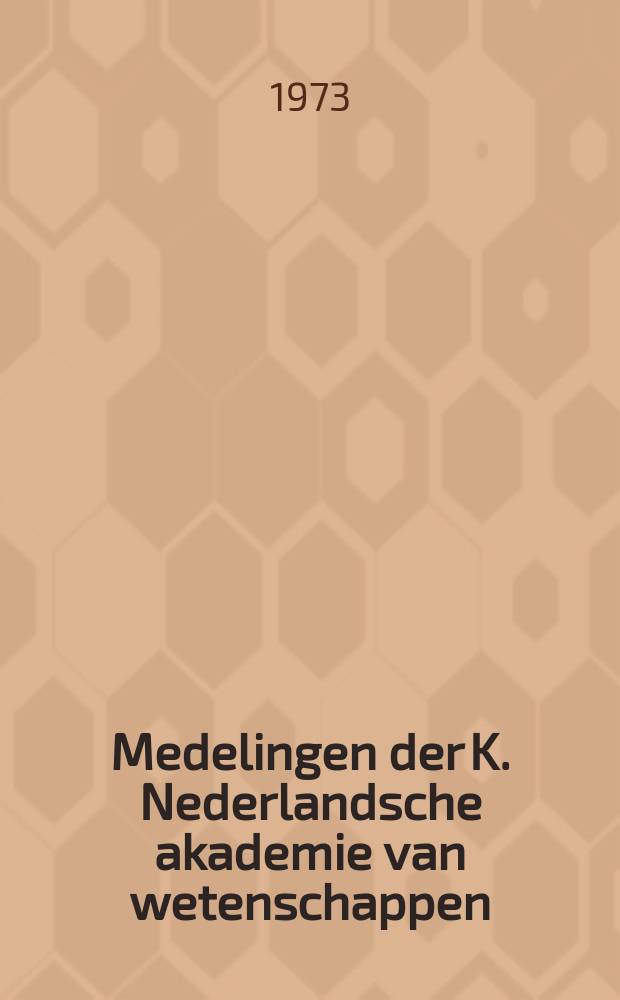 Medelingen der K. Nederlandsche akademie van wetenschappen : Afd. letterkunde. De omvang van bet litteraire corpus bij de Grieken