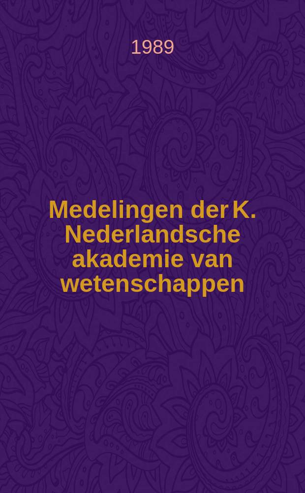 Medelingen der K. Nederlandsche akademie van wetenschappen : Afd. letterkunde. Van forumtheorie naar signifische begripsanalyse