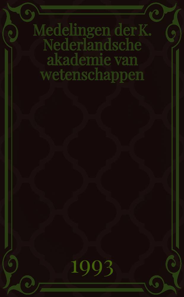 Medelingen der K. Nederlandsche akademie van wetenschappen : Afd. letterkunde. Het Corpus Hermeticum