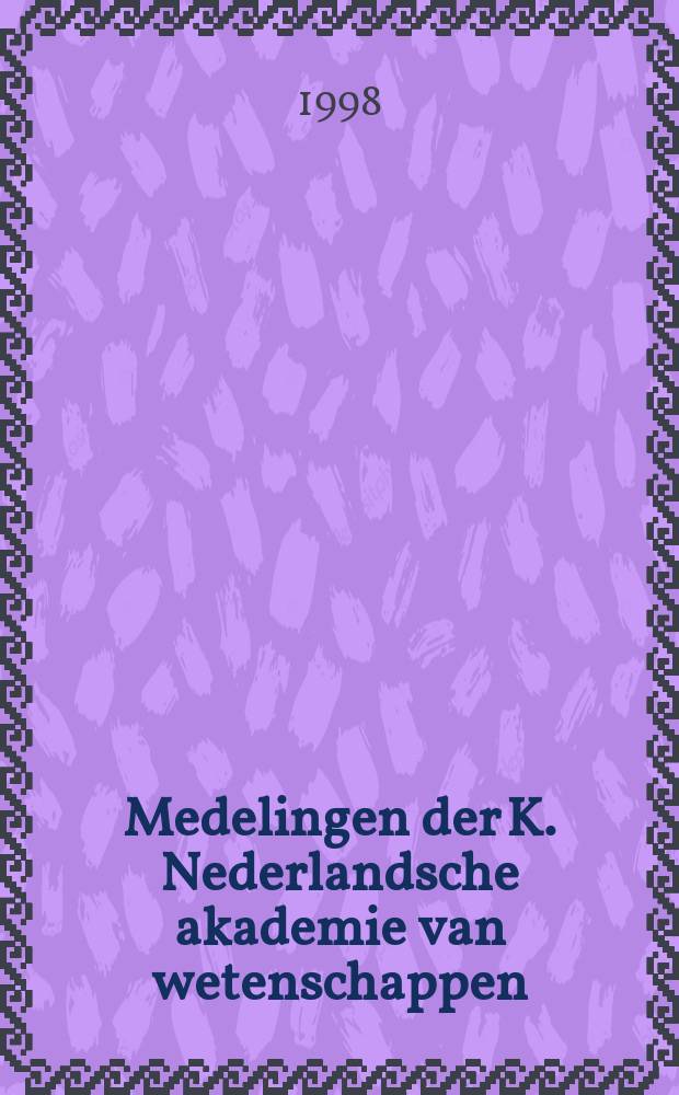 Medelingen der K. Nederlandsche akademie van wetenschappen : Afd. letterkunde. Strafrecht tegen drugsgebruik? Wenselijkheid of onwenselijkheid van bestrijding van drugsgebruik door middel van het strafrecht