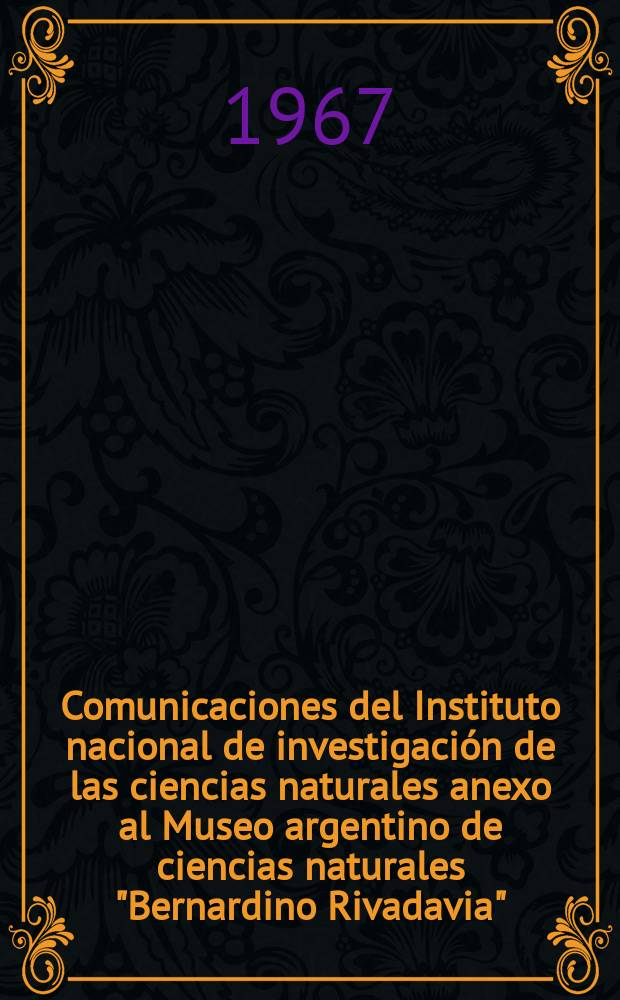 Comunicaciones del Instituto nacional de investigación de las ciencias naturales anexo al Museo argentino de ciencias naturales "Bernardino Rivadavia". T.2, №1 : Una modificación al método de maceración con agua oxigenada