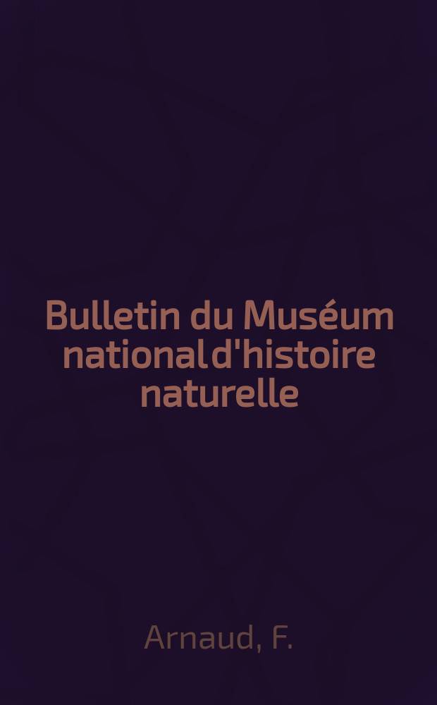 Bulletin du Mus&eacute;um national d'histoire naturelle : R&eacute;union des naturalistes du mus&eacute;um. S&eacute;rie 3, № 65 : Pycnogonides des &icirc;les Kerguelen (Sud Oc&eacute;an Indien): mat&eacute;riel nouveau et r&eacute;vision des sp&eacute;cimens du Mus&eacute;um national d'histoire naturelle de Paris