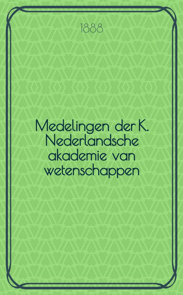 Medelingen der K. Nederlandsche akademie van wetenschappen : Afd. letterkunde. Deel5