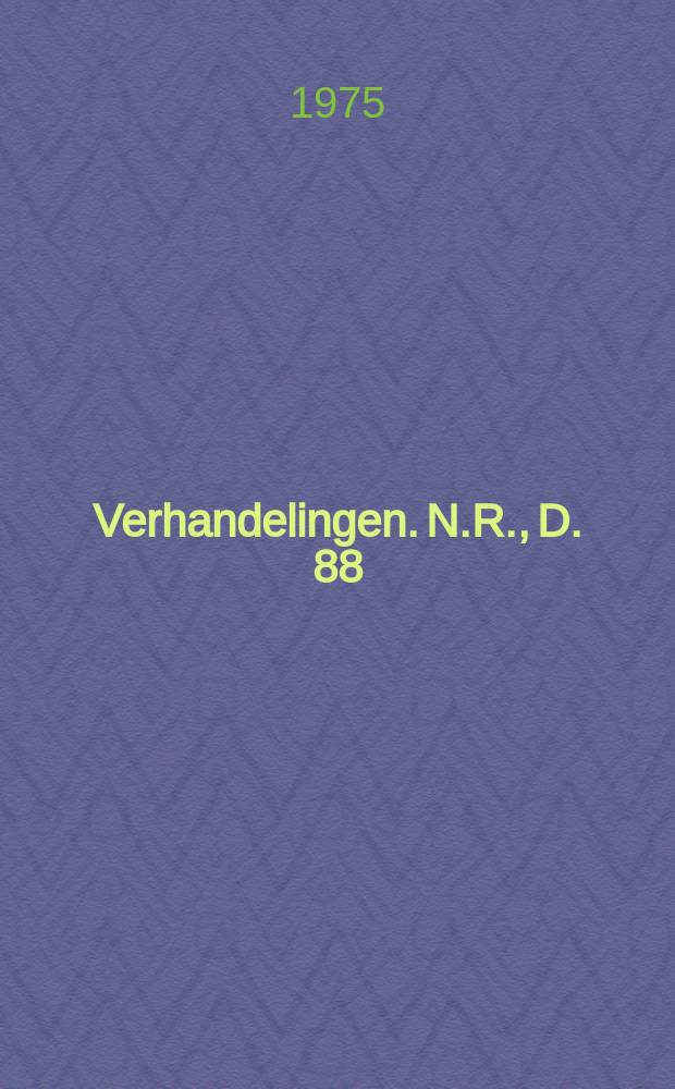 Verhandelingen. N.R., D. 88 : Het verraad van de pistoletten?