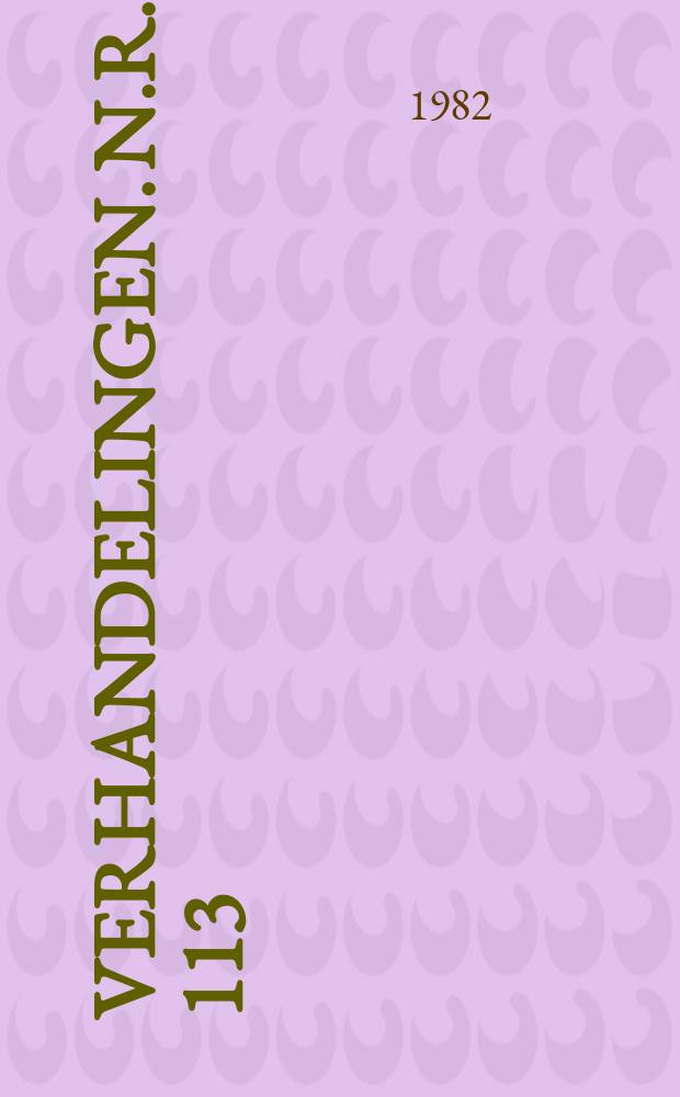 Verhandelingen. N.R., D. 113 : The haviryaiñāḥ somāh