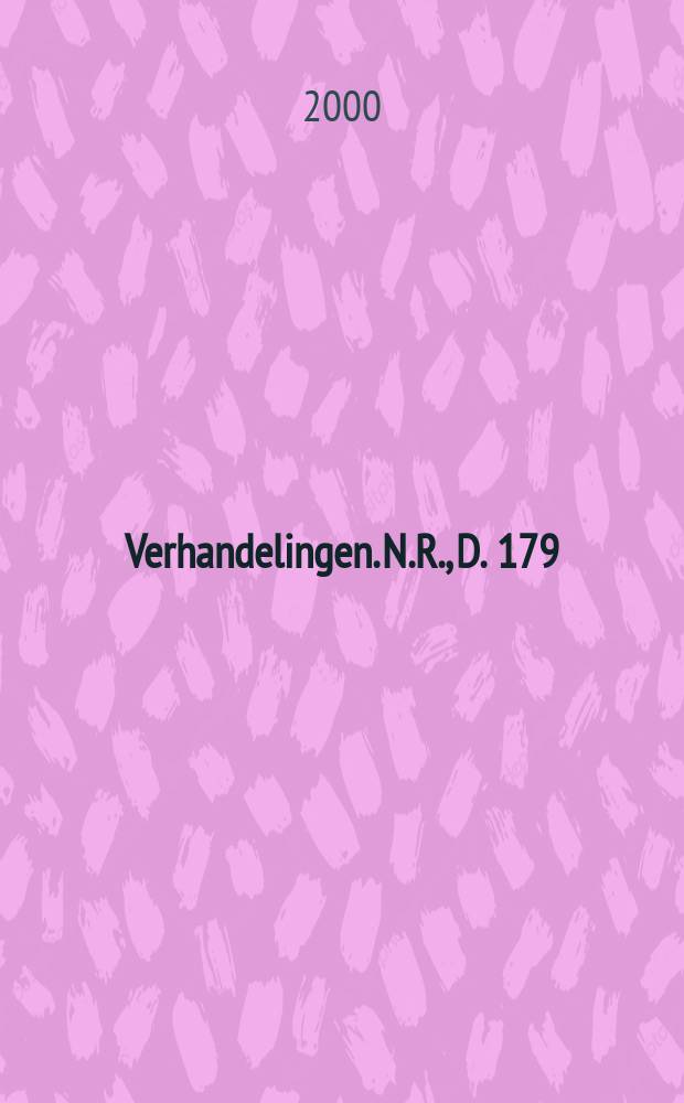 Verhandelingen. N.R., D. 179 : Political thought in the Dutch...