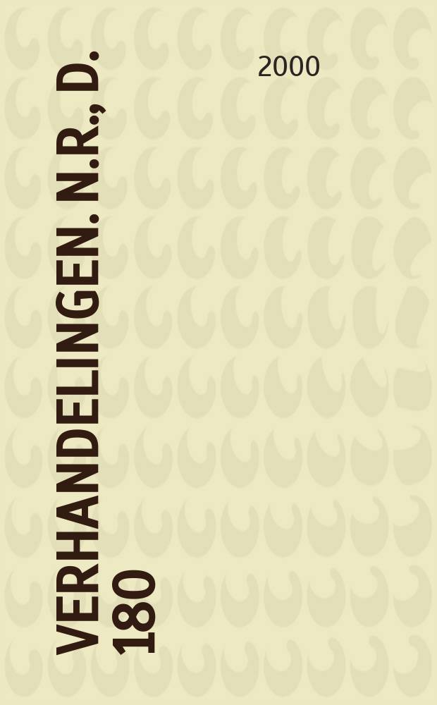 Verhandelingen. N.R., D. 180 : Interface strategies