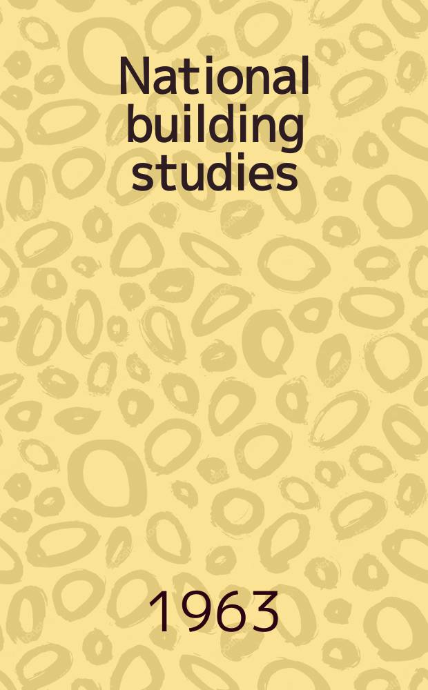 National building studies : Research paper. №37 : Studies on bridge - deck systems