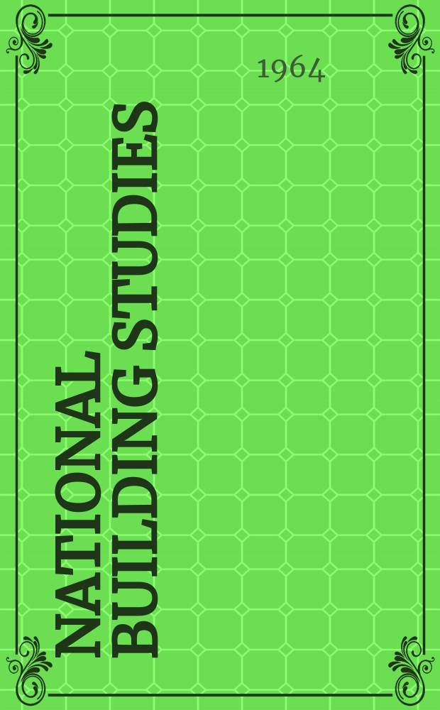 National building studies : Special report. №35 : Pipe laying principles Notes on construction methods for underground pipelines designed by the computed load method