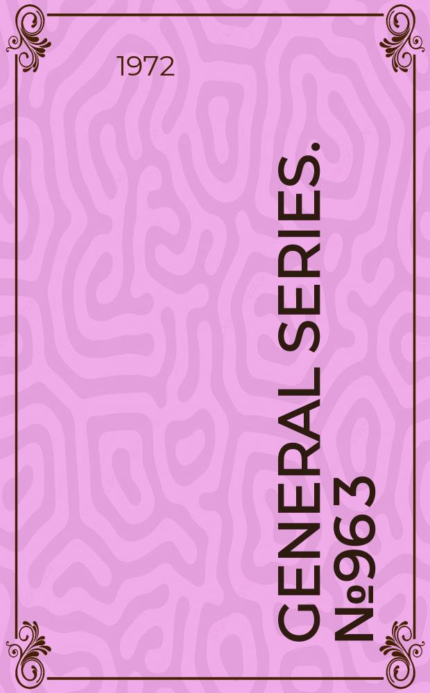 General series. №96[3] : Economic research: retrospect and prospect