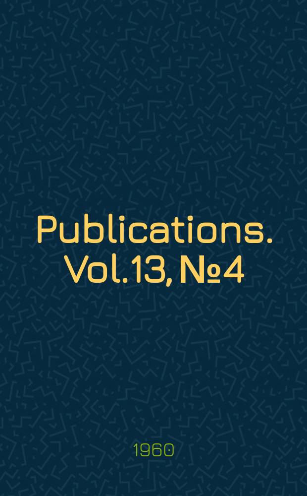 [Publications]. Vol.13, №4 : Autecology of the copperhead