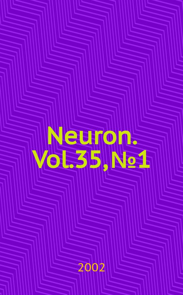 Neuron. Vol.35, №1