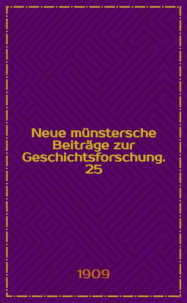 Neue münstersche Beiträge zur Geschichtsforschung. 25(37) : Die direkten Staatssteuern unter den Grafen und Herzögen von Genfern bis zur Zeit Venloer Traktats (1543)