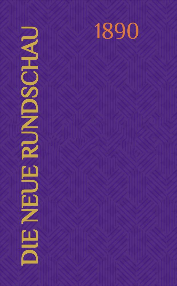 Die neue Rundschau