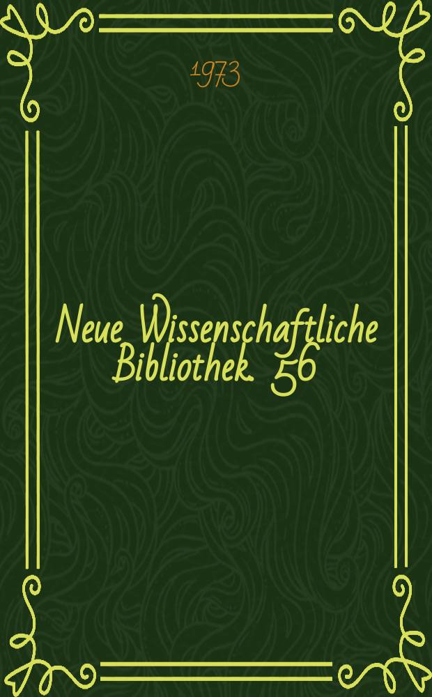 Neue Wissenschaftliche Bibliothek. 56 : Gesellschaft in der industriellen Revolution