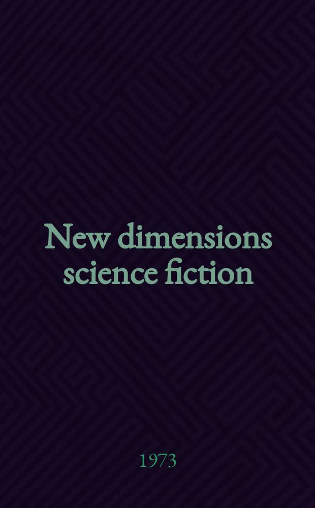 New dimensions science fiction