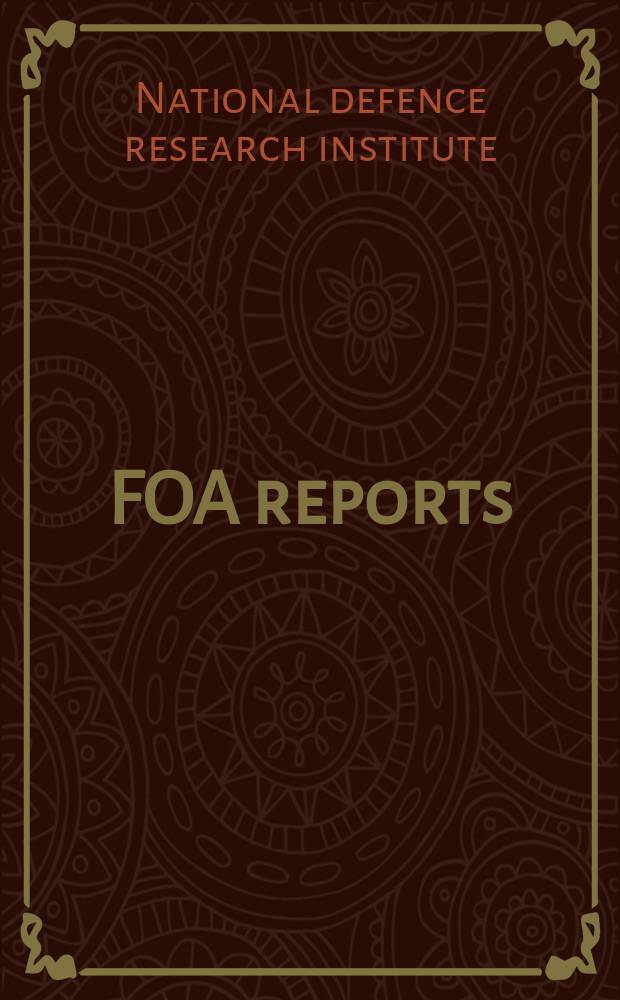 FOA reports