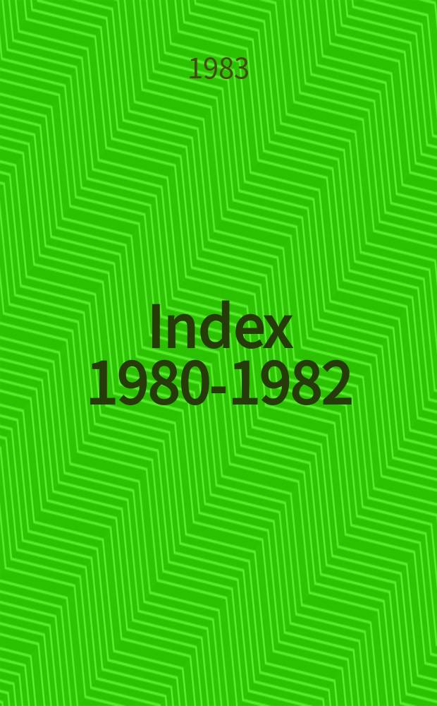 Index 1980-1982