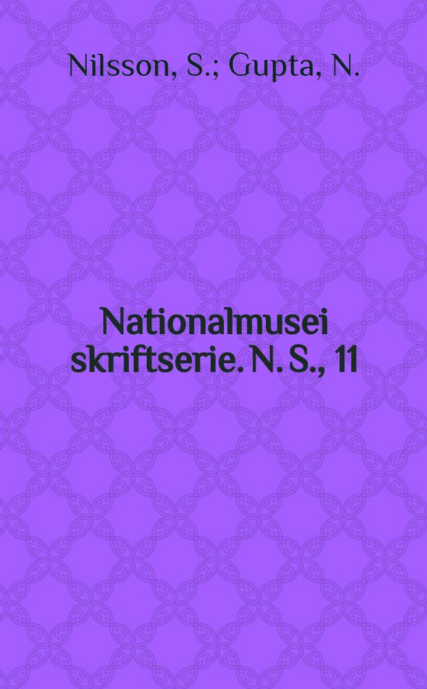 Nationalmusei skriftserie. N. S., 11 : The painter's eye