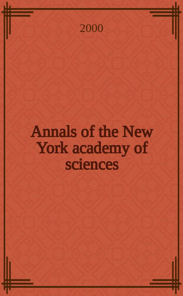 Annals of the New York academy of sciences : Late Lyceum of natural history. Vol.904 : In vivo body composition studies